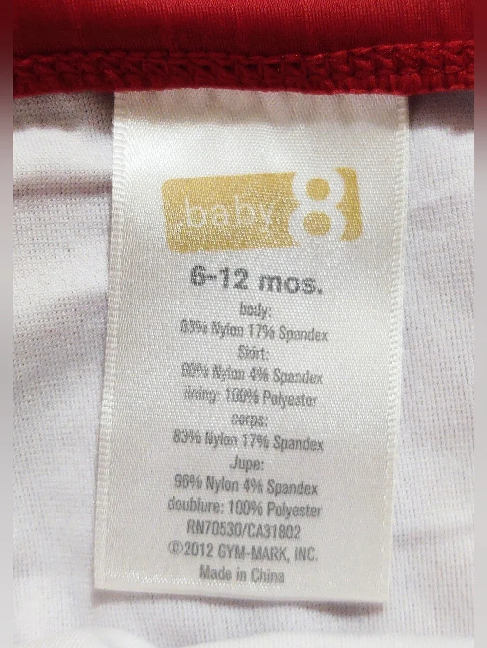 Baby 8 Infant 6-12 Month 2 Pc Bikini
